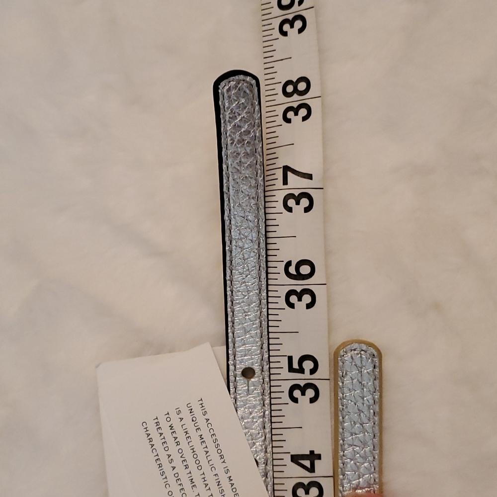 TORY BURCH ⭐️FIRM PRICE!⭐️ NEW! TORY BURCH Reversible Logo Waist Belt 1/2 - Picture 5 of 9